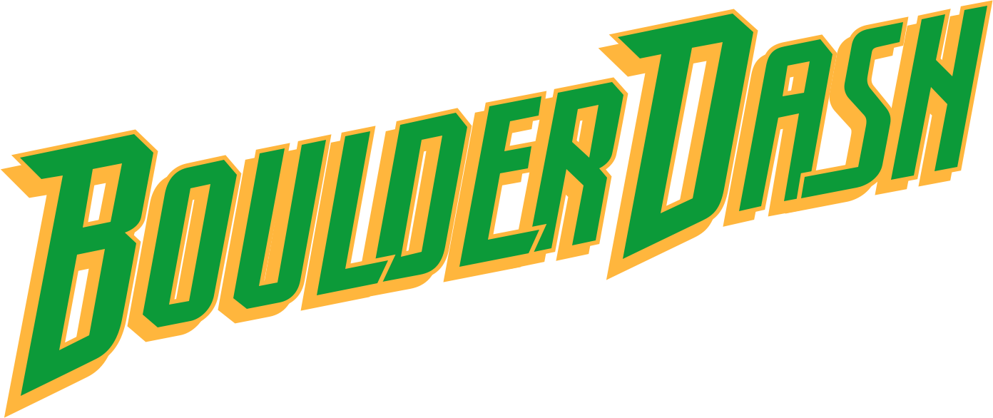 Boulder Dash logo for NES